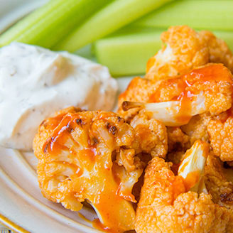 Buffalo Cauliflower – Healthy Snack Recipe – Above MS™