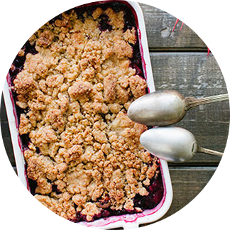 Healthy Recipes – Fruit Crisp Pie