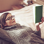 Reading before bed can help you wind down