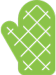 oven mitten icon