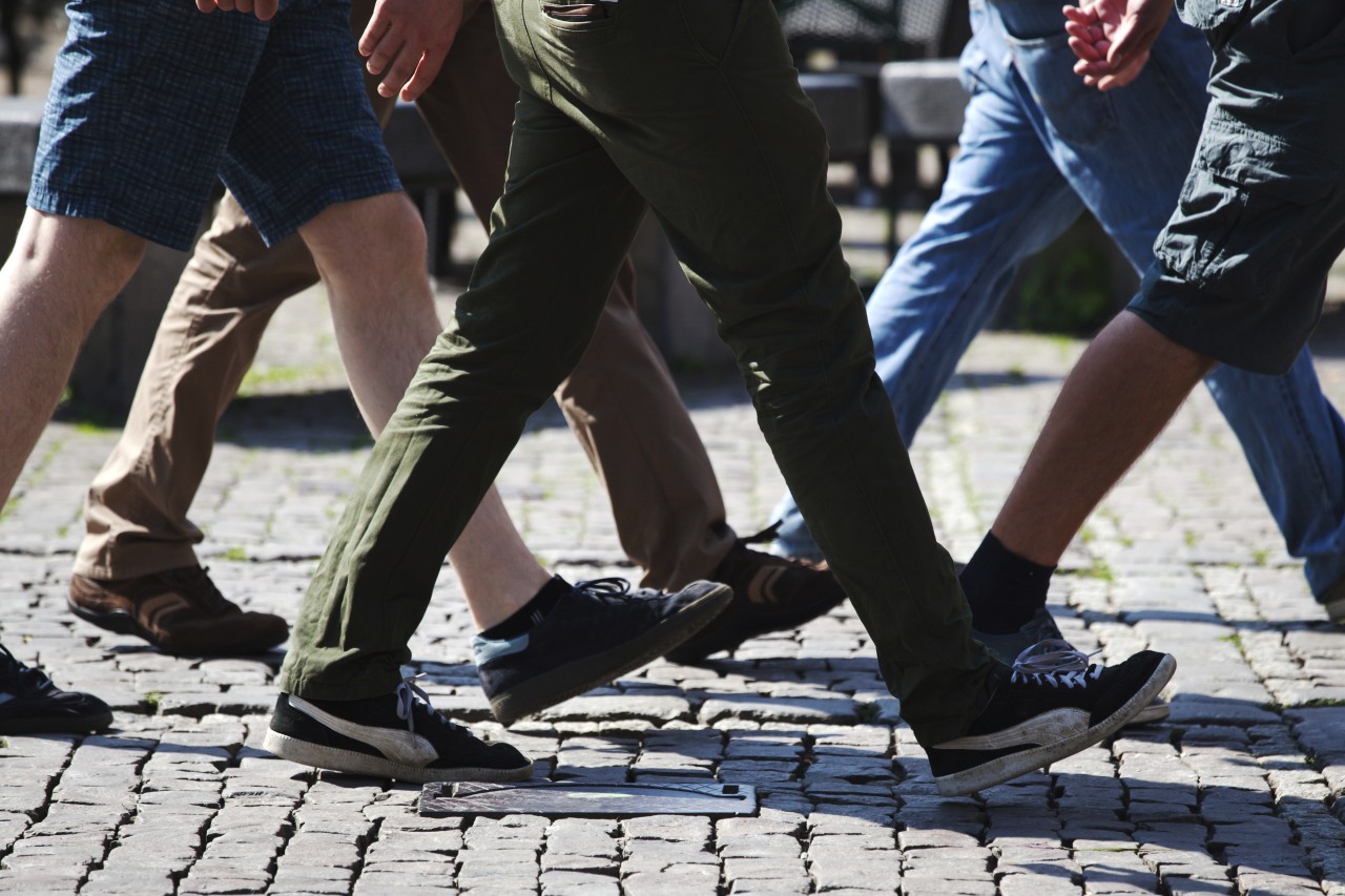 People Walking on Street