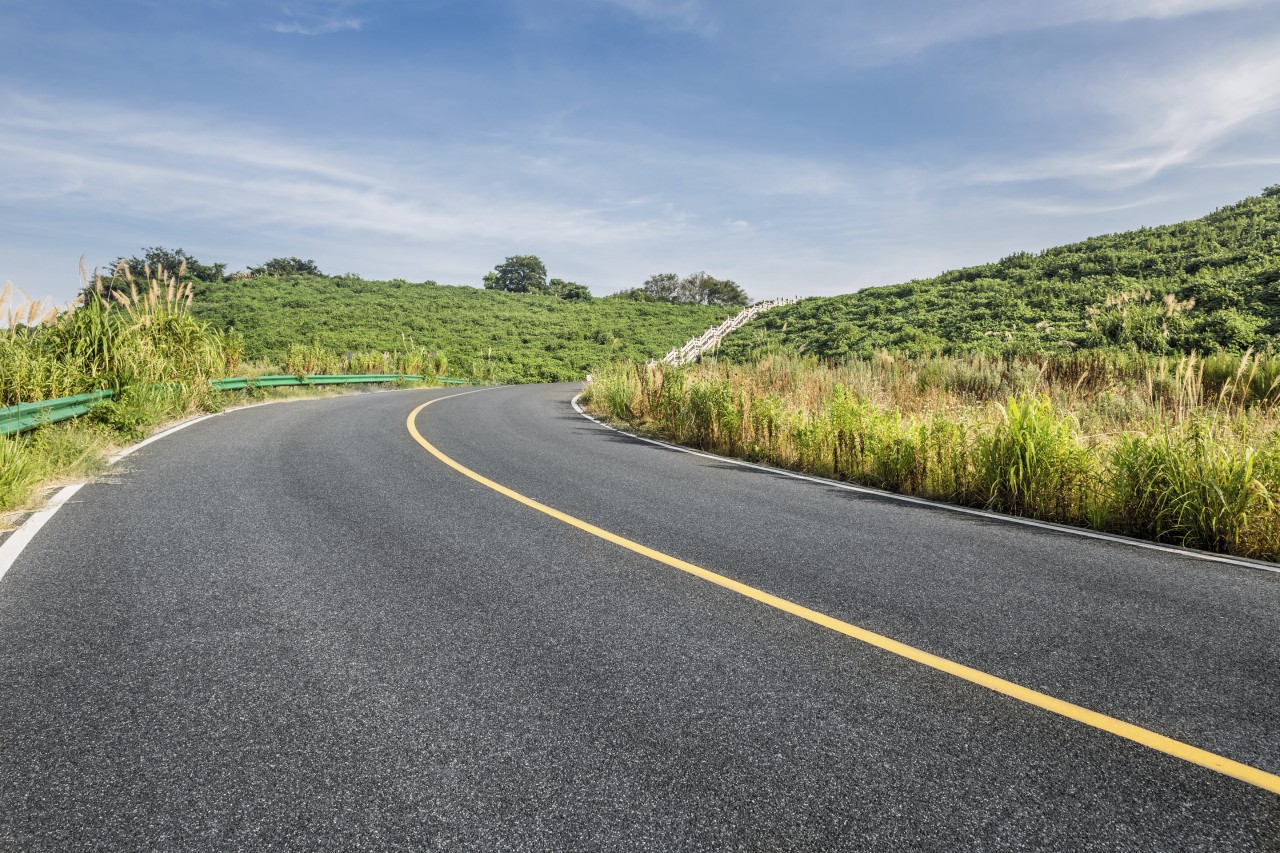 Winding Open Road