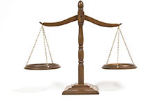 Checks and Balances Scale