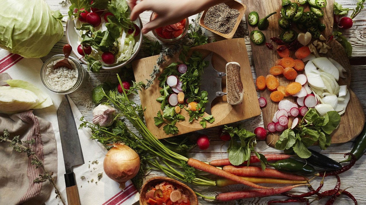 ingredients layed out on a table