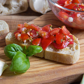 Healthy Recipes – Jersey’s Bruschetta